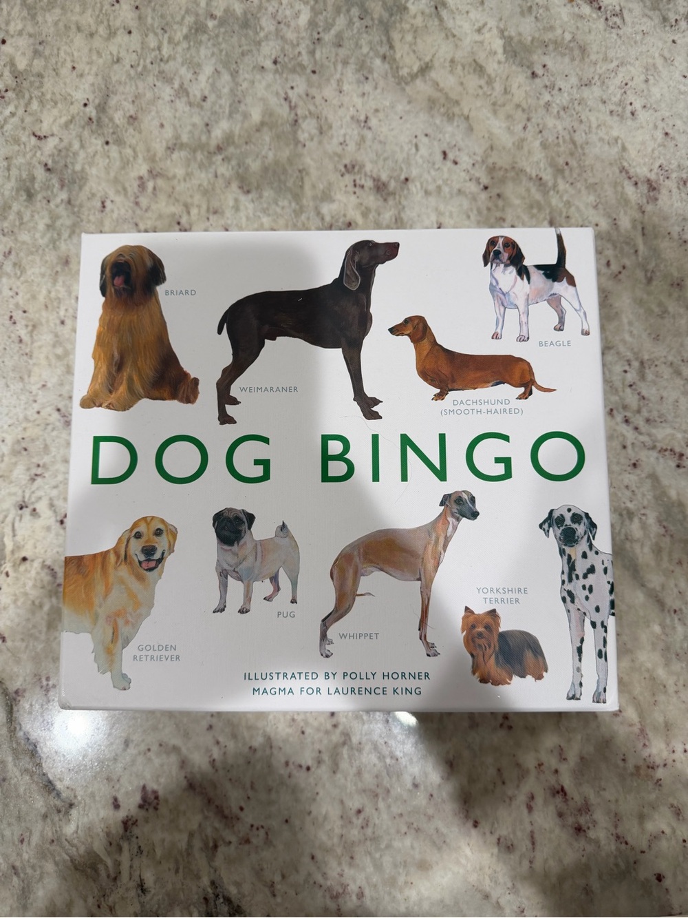 Dog Bingo Card Game
